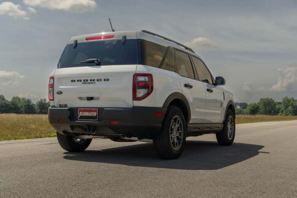 t Fits 2021-2023 Ford Bronco Sport; Flowmaster Axle-Back Exhaust System - 718154 Flowmaster