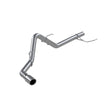 MBRP performance muffler fits 2021-2023 Ford F-150 single side exit aluminized steel S5221AL 3 inch inlet/outlet