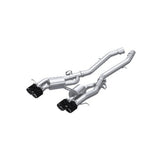 t Fits 2021-2024 BMW M3 3in. Axle-BAck; Quad Rear Exit; T304 - S45033CF MBRP Exhaust