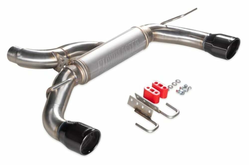 t Fits 2021-2024 Ford Bronco 2.3/2.7L Axle-Back, dual rear exit exhaust 738123 Flowmaster
