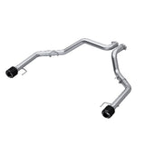 t Fits 2021-2024 Ford F-150 3in. Axle-Back; Dual Rear Exit; T304; CF Tips-S52663CF MBRP Exhaust