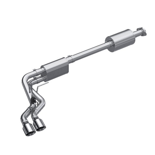 t Fits 2021-2024 Ford F-150 3in. Cat-Back; 2.5in Pre-Axle; AL - S5219AL MBRP Exhaust