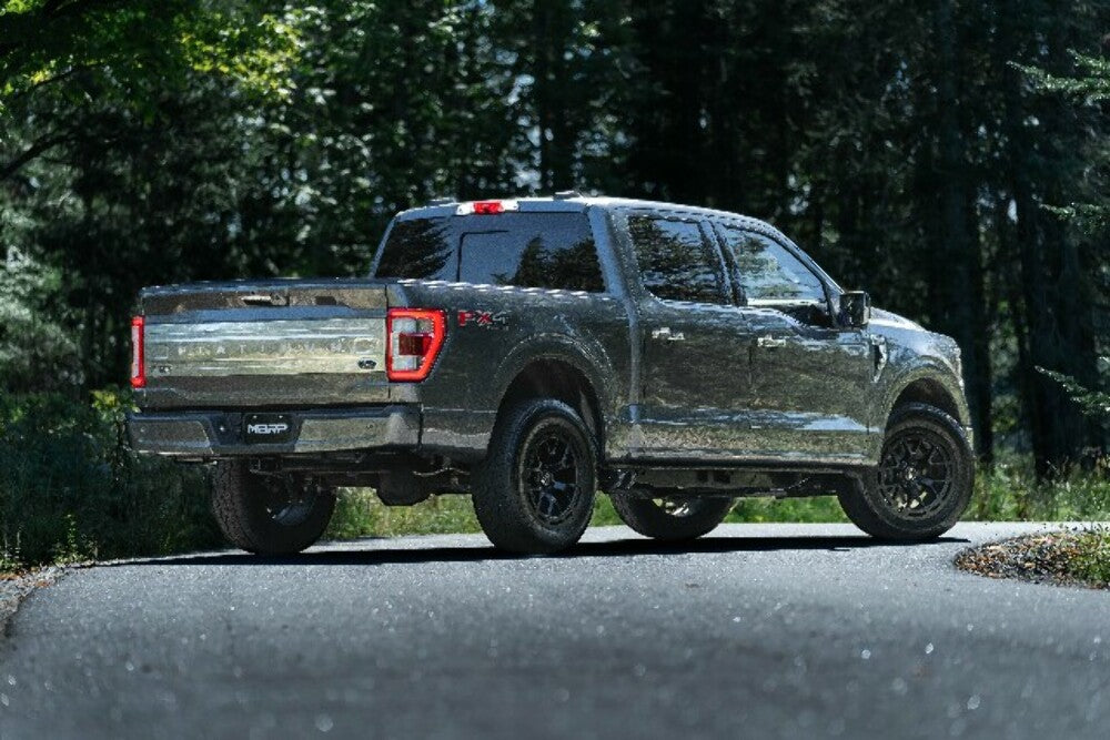 t Fits 2021-2024 Ford F-150 3in. Cat-Back; 2.5in Pre-Axle; AL - S5219AL MBRP Exhaust
