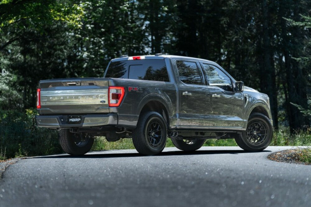 t Fits 2021-2024 Ford F-150 3in. Cat-Back; 2.5in Pre-Axle; AL - S5219AL MBRP Exhaust