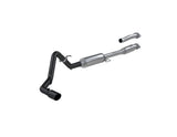 MBRP cat-back exhaust system fits 2021-2024 Ford F-150 single side exit aluminized steel S5211BLK 3 inch inlet/outlet
