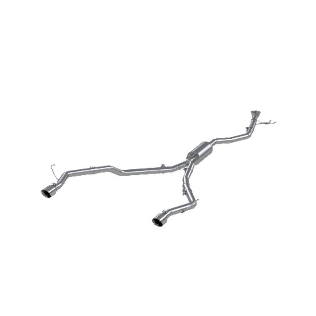 MBRP cat-back exhaust system fits 2021-2024 Honda dual split rear exit Armor Pro Series T304 stainless steel S5901304 2 inch inlet/outlet