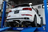 MBRP axle-back exhaust system dual split rear exit Armor Pro Series T304 stainless steel S5604304 2.5 inch inlet/outlet
