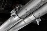 MBRP axle-back exhaust system dual split rear exit Armor Pro Series T304 stainless steel S5604304 2.5 inch inlet/outlet