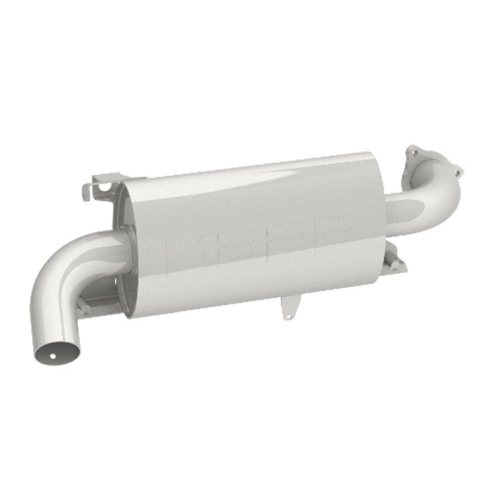 MBRP performance muffler fits 2022-2024 Ford T304 stainless steel
