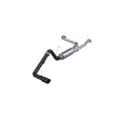 MBRP cat-back exhaust system fits 2022-2023 Nissan Frontier single side exit aluminized steel S5407BLK 2.5 inch inlet/outlet