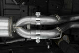 MBRP cat-back exhaust system fits 2022-2023 Chevy Silverado 1500 dual split rear exit Armor Pro Series T304 stainless steel S5006304 2.5 inch inlet/outlet