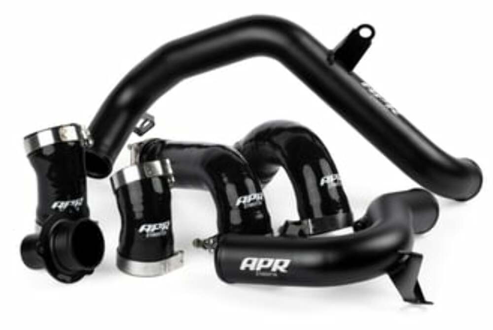 Fits 2022-24 A3 Quattro Audi Charge Pipes/Hoses/Turbo Muffler Pipe-2.0T and VW billet aluminum black