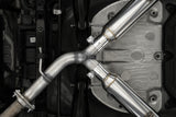 t Fits 2022-24 Kia Forte 3" Axle-Back; Dual Split Quad Rear Exit; T304-S47113CF MBRP Exhaust