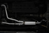 MBRP cat-back exhaust system fits 2022-2024 Nissan Frontier single side exit aluminized steel S5407AL 2.5 inch inlet/outlet