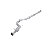 MBRP cat-back exhaust system fits 2022-2024 Subaru WRX single rear exit aluminized steel S4809AL