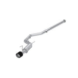 MBRP cat-back exhaust system fits 2022-2024 Subaru WRX single rear exit Armor Pro Series T304 stainless steel carbon fiber tip S48093CF