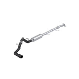 MBRP cat-back exhaust system fits 2023-2024 Chevy single side exit aluminized steel S5015BLK 3 inch inlet/outlet