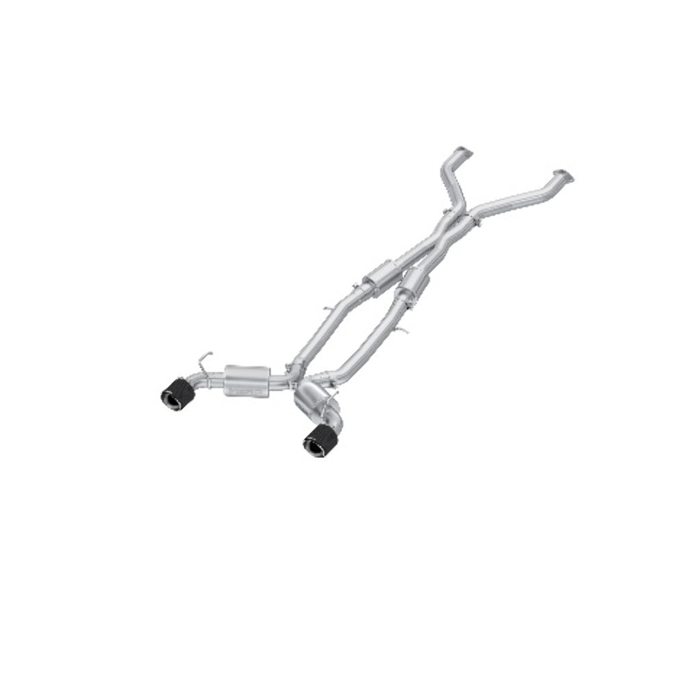 MBRP cat-back exhaust system fits 2023-2024 Nissan dual rear exit Armor Pro Series T304 stainless steel S4408304