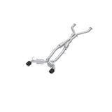MBRP cat-back exhaust system fits 2023-2024 Nissan dual rear exit Armor Pro Series T304 stainless steel S4408304