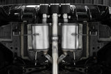 MBRP cat-back exhaust system Armor Pro Series T304 stainless steel carbon fiber tip S49043CF