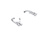 MBRP axle-back exhaust system fits Ford Mustang aluminized steel S7281AL 2.5 inch inlet/outlet
