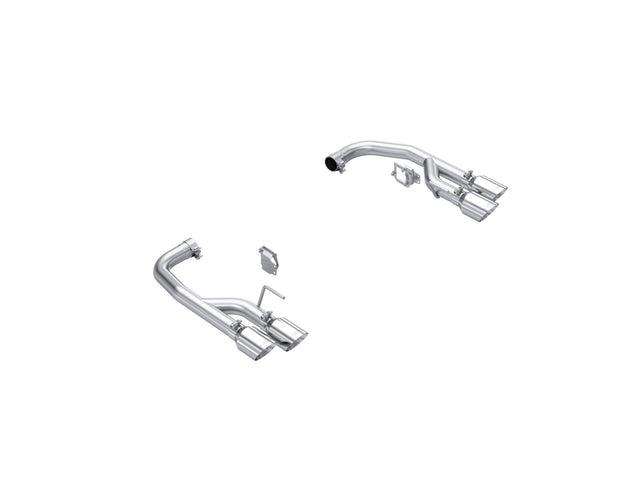 MBRP axle-back exhaust system fits Ford Mustang aluminized steel S7281AL 2.5 inch inlet/outlet