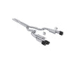 t Fits 2024 Mustang 3" Cat Back w/Quad 4" Carbon Fiber Tips Race Version-S72823CF MBRP Exhaust