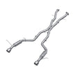 MBRP cat-back exhaust system dual rear exit T304 stainless steel S5105AL