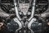 MBRP cat-back exhaust system dual rear exit T304 stainless steel S5105AL