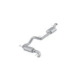 MBRP cat-back exhaust system fits Ford Bronco single rear exit aluminized steel S5245AL