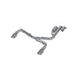 MBRP performance muffler fits Ford Bronco dual rear exit Armor Plus Series T409 stainless steel S5207409 2.5 inch inlet/outlet