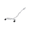 MBRP cat-back exhaust system dual split rear exit Armor Pro Series T304 stainless steel S47093CF