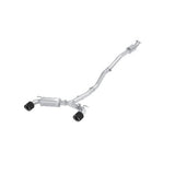 MBRP cat-back exhaust system dual split rear exit Armor Pro Series T304 stainless steel S47093CF