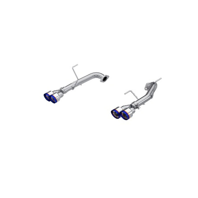 t Fits 22-24 Subaru WRX 2.5" Axle-Back Dual Split Rear T304 Quad BE Tip-S48103BE MBRP Exhaust
