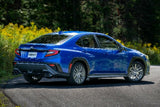 t Fits 22-24 Subaru WRX 2.5" Axle-Back Dual Split Rear T304 Quad CF Tip-S48103CF MBRP Exhaust
