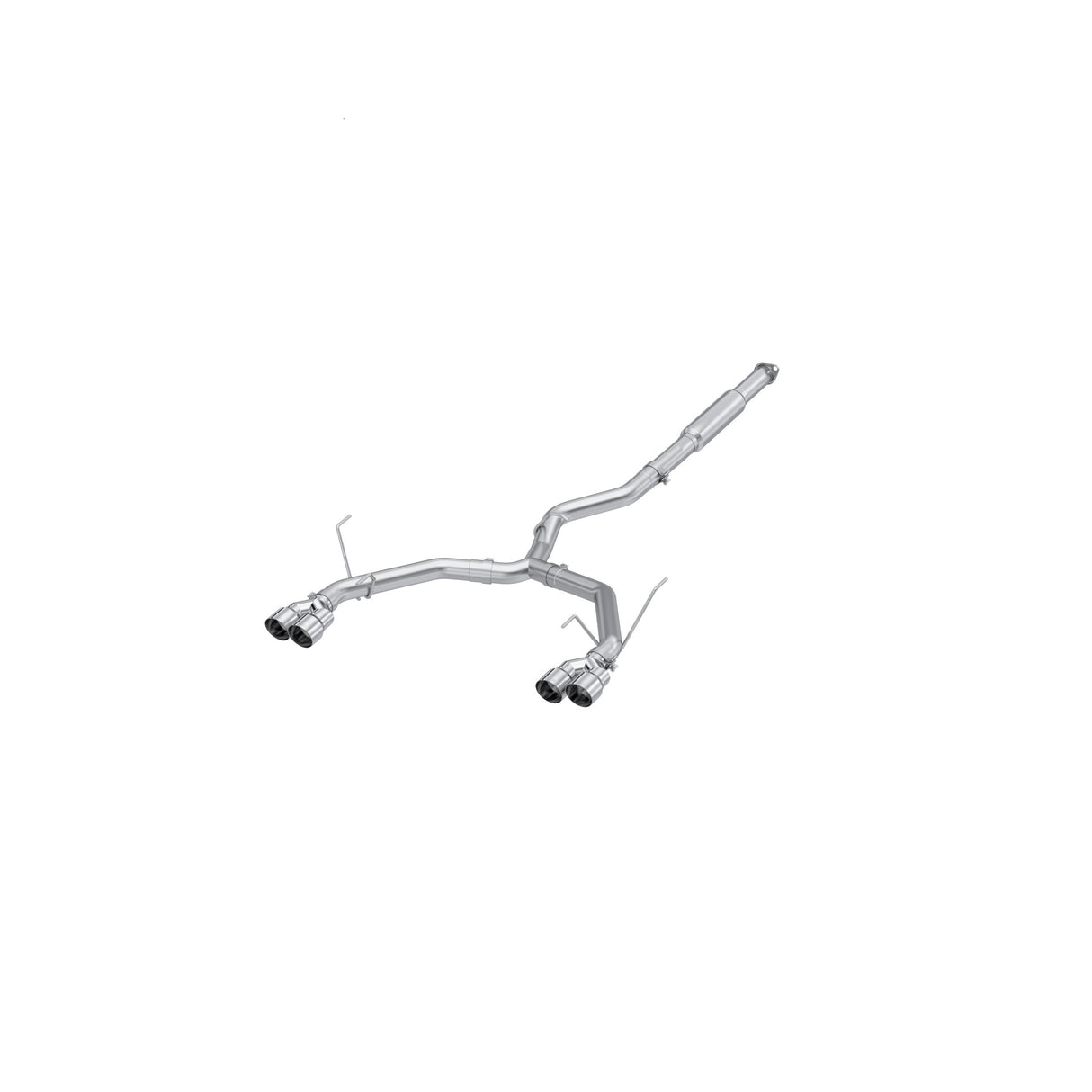 MBRP cat-back exhaust system fits Subaru WRX dual split rear exit Armor Pro Series T304 stainless steel S4808304