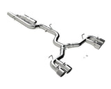 MBRP cat-back exhaust system Armor Pro Series T304 stainless steel carbon fiber tip S4612304