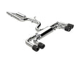 MBRP cat-back exhaust system Armor Pro Series T304 stainless steel S46133CF 2.5 inch inlet/outlet