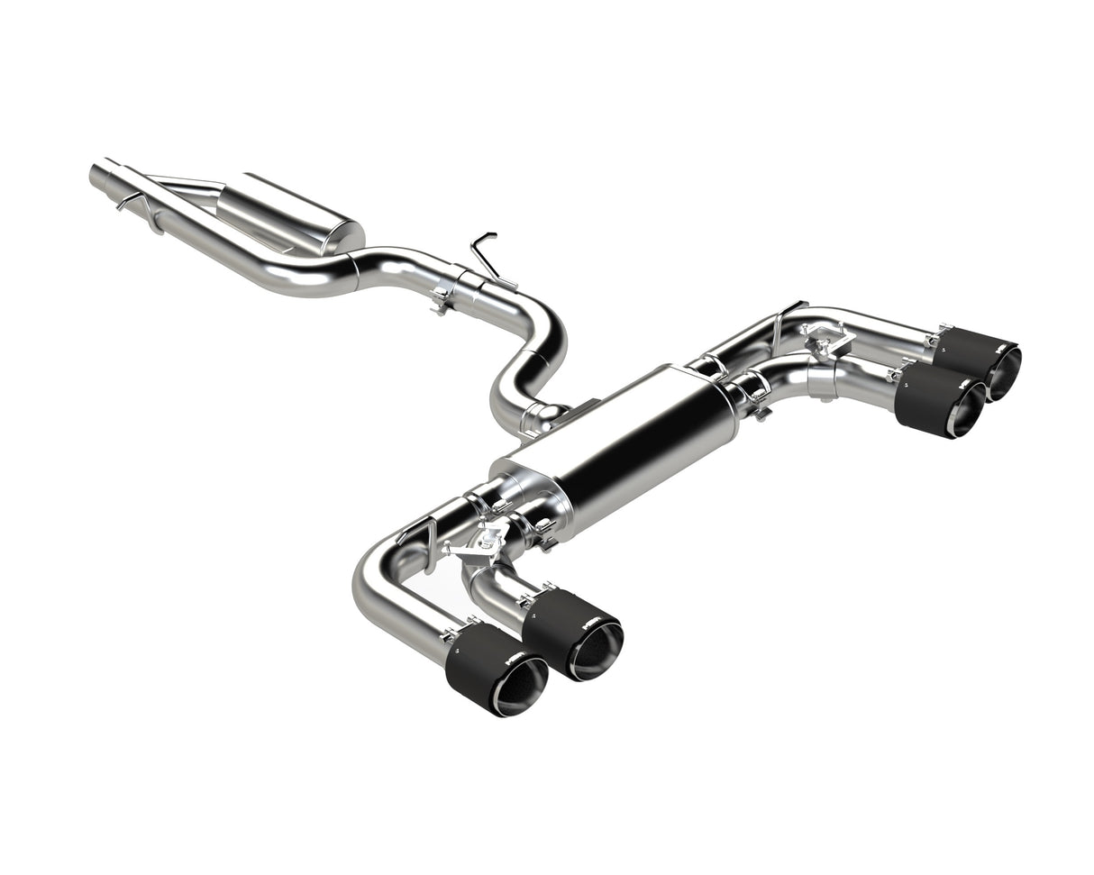 MBRP cat-back exhaust system Armor Pro Series T304 stainless steel S46133CF 2.5 inch inlet/outlet