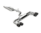 MBRP cat-back exhaust system Armor Pro Series T304 stainless steel S46133CF 2.5 inch inlet/outlet