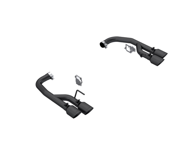 t Fits 24 Ford Mustang 2.5" Axle-Back w/Quad 4in.Tips; Race Version; BLK-S7281BLK MBRP Exhaust
