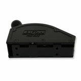Fits 3- And 4-Speed Chrysler/Ford Auto Trans-Rear-Exit Cable-Forward Shift stainless steel black
