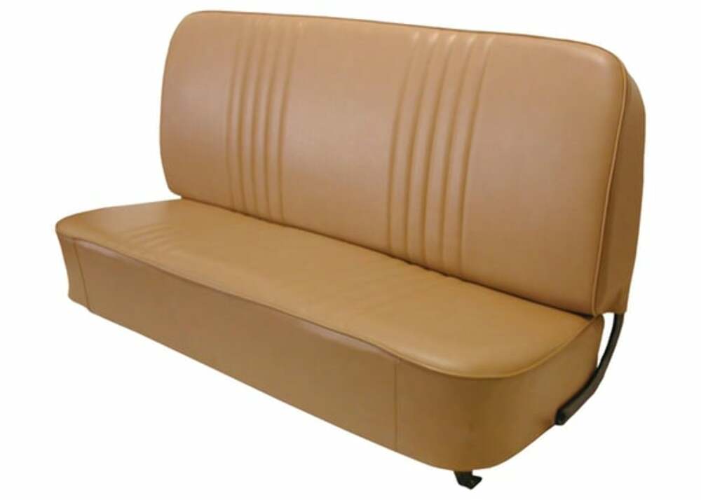 47-54 Chevrolet Truck "Original" Style Seat-All Vinyl-Pleated UPH5500SADDLE