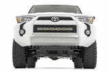 Fits 4Runner(14-20) LED Light Bumper Mount 30" Black Dual Row White DRL 70787