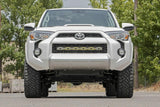 Fits 4Runner(14-20) LED Light Bumper Mount 30" Black Dual Row White DRL 70787