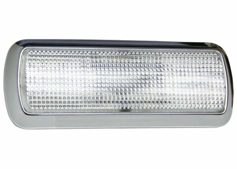 55-72 Truck-1955-72 Truck-Euro-Led Bulb Dome Lamp Assembly-Chrome DLH72EU for 1955-1972