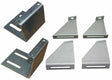 60-66 C10 Panel Lowered Seat Brackets-Low Hump Floor & Bench Seat steel