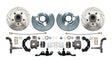 t Fits 62-72 Mopar A; Front Disc Converison; Slotted; w/Bolt 5x4 DBK6272A-40-LX MBM Brakes