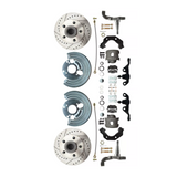 t Fits 62-72 Mopar A; Front Disc Converison; Slotted; w/Bolt 5x4 DBK6272A-40-LX MBM Brakes