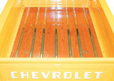 t Fits 63-66 C10 Panel Deluxe Oak Bed Wood-Longbed/Fleetside-Polished Ss OWK72LF-2 Brothers Trucks